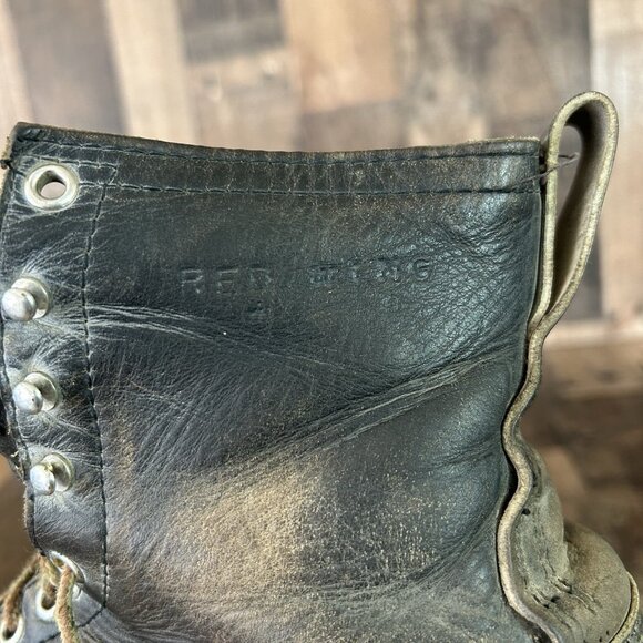 Red Wing Vintage Steel Toe Work Boots Mens 11 D - Picture 9 of 12